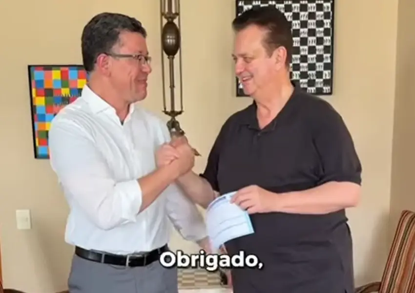 Marcos Rocha se filia ao PSD com apoio de Kassab em Rondônia