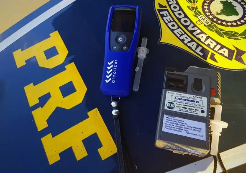 PRF reforça fiscalização contra álcool ao volante em Rondônia