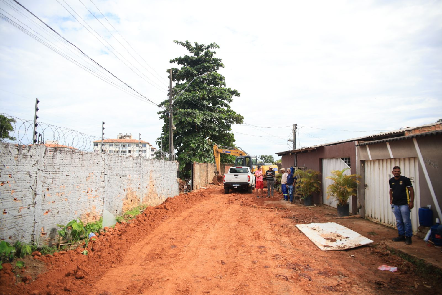 Prefeitura inicia drenagem profunda no bairro Industrial para combater alagamentos em Porto Velho