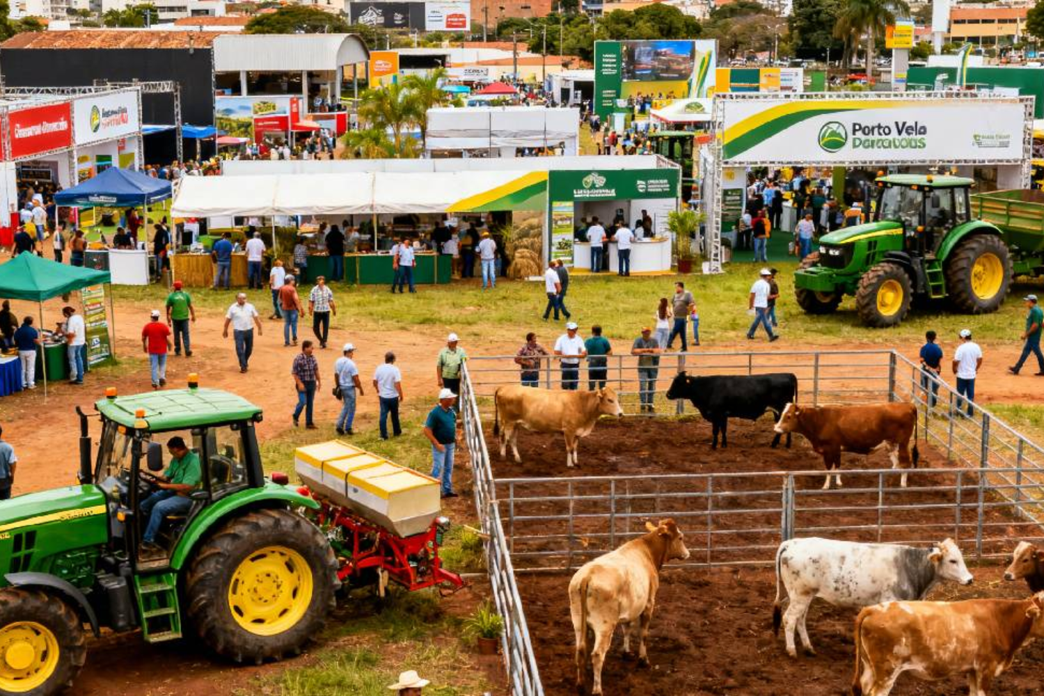 Evento voltado ao campo amplia vitrine de negócios e reforça força do agro em Porto Velho